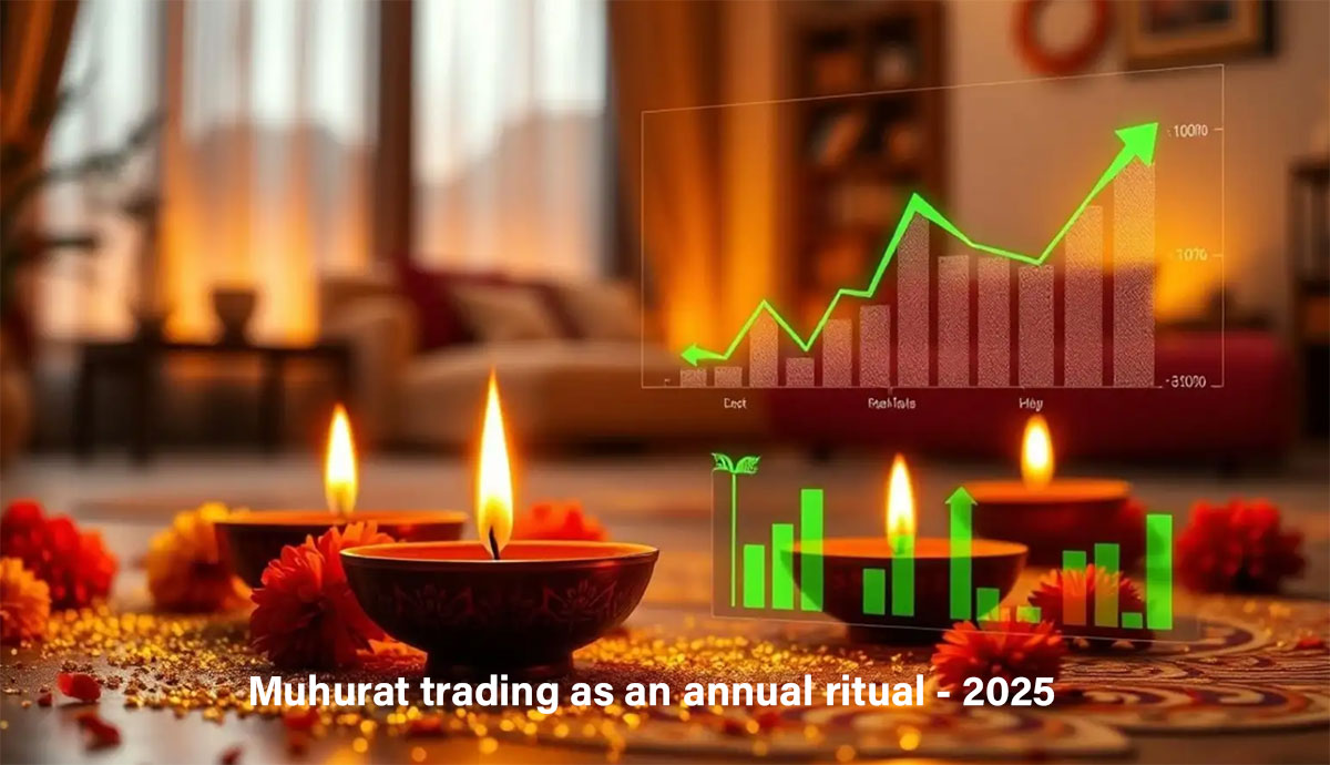 Muhurat trading as an annual ritual